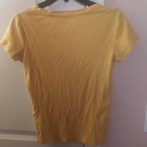Women's yellow t-shirt - Picture 3 of 3